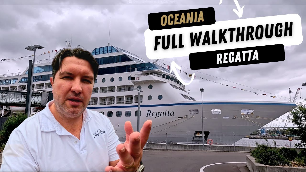 Oceania Regatta Full Ship Tour | Solo Cabin, Suites & Hidden Gems Onboard