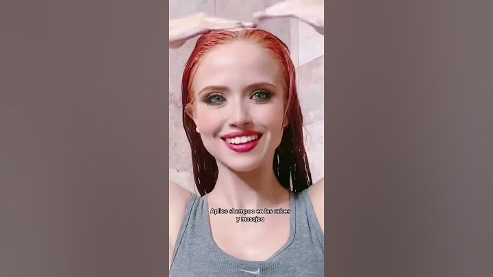 Así me lavo el cabello👀😱