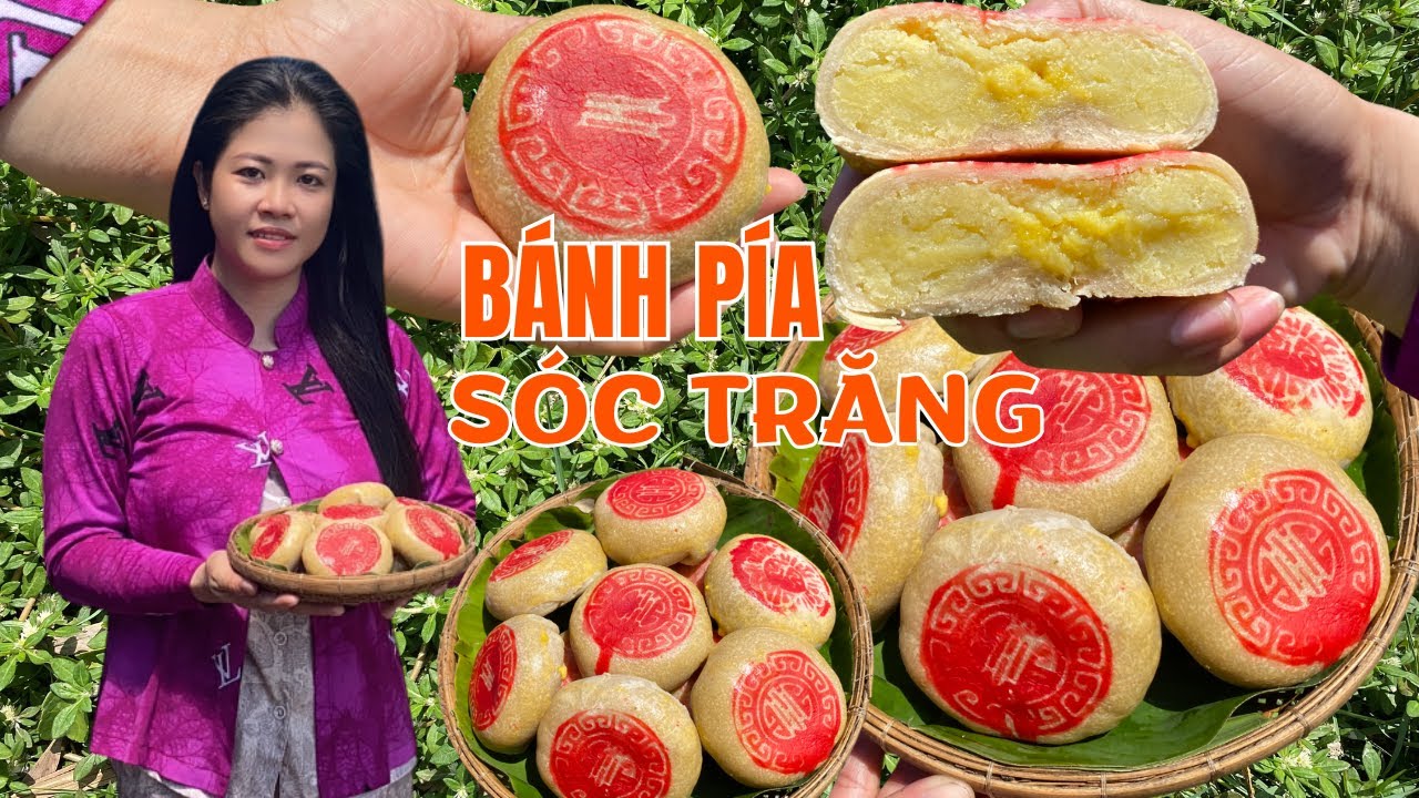 CÁCH LÀM BÁNH PÍA TẠI NHÀ SIÊU DỄ VỚI CHIẾC LÒ NƯỚNG KIỂU NGÀY XƯA | Cách làm bánh Pía