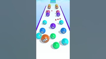 2024 BALL Merge 2048 Game. 😻🔥⚽very cool and gnarly hyper casual games. #stmkgaming #shorts #gaming