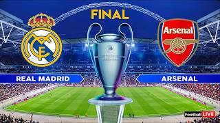 REAL MADRID vs ARSENAL - Final UEFA Champions League 2026 | Full Match All Goals | Simulation PES screenshot 5