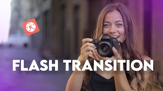 Flash Transition Kinemaster tutorial - Crop Factor screenshot 1