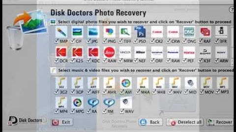 The best way to recover photo,video and audio from Mac computer