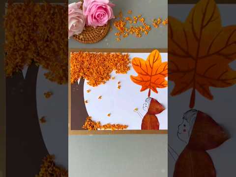  عمل يدوي عن الخريف