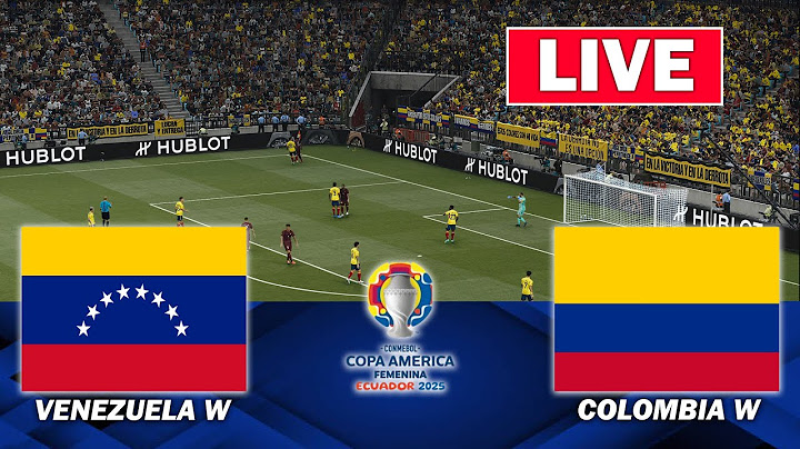🔴LIVE : Venezuela W vs Colombia W |  South America Copa America 2025 | Full Match Streaming |