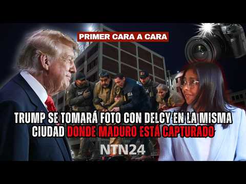 Trump to take photo with Delcy in the SAME CITY WHERE MADURO IS CAPTURED: first FACE-TO-FACE