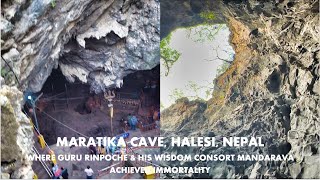 Maratika Cave,where Guru Rinpoche & his wisdom consort Mandarava achieved immortality, Halesi Nepal.