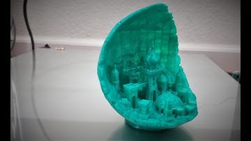 Moon city time lapse