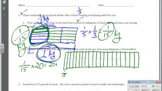 April 08   Module 4   Lesson 33   Solving Complex Fractional and Decimal Word Problems Using Tape Di