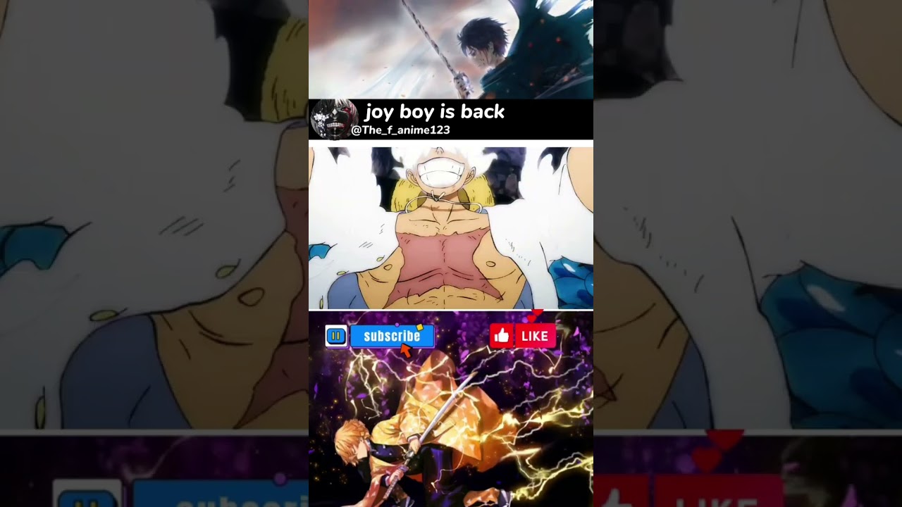 Finally joyboy is back🤩🤩#onepiece #joyboy #anime #luffy