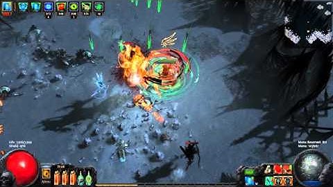 Path of Exile: Cyclone CoC Bladefall