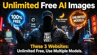 "Unlimited Free AI Images: Top 3 Tools to Use Multiple Models | 100% free ai
