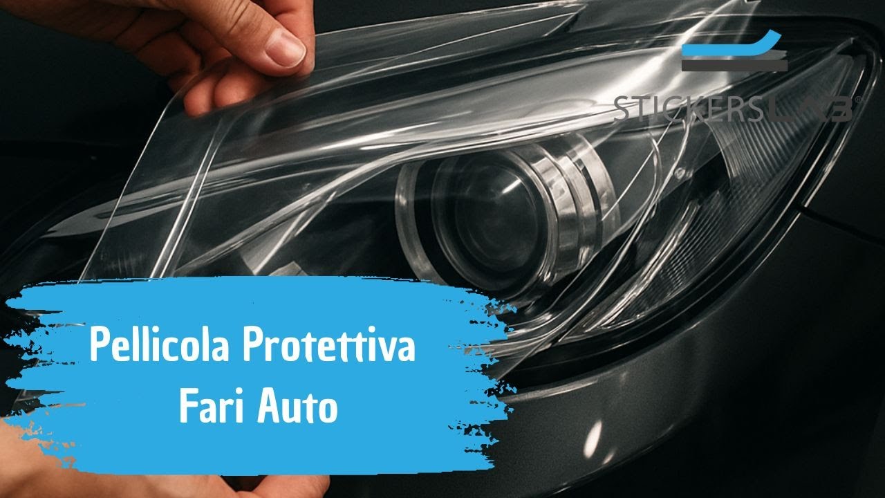 StickersLab - Pellicola Protettiva Fari Auto – Tutorial Completo di Applicazione Facile e Veloce