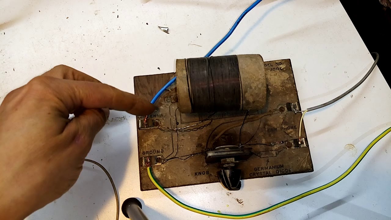 Diodo detector casero