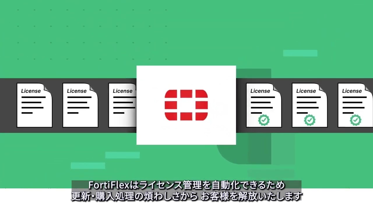 FortiFlexによるセキュリティの適正化｜フォーティネット