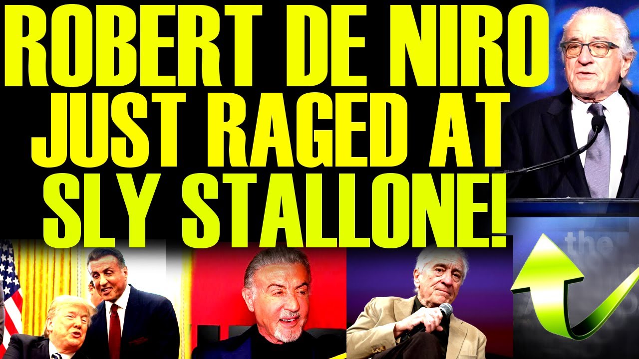 Роберт Де Ниро нападает на Сильвестра Сталлоне после прямого эфира с Трампом! Эти комментарии жал...
