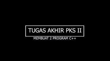UAS PKS II TA 2020/2021 | ITERA
