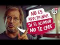 No adoctrinamos porque los alumnos no nos creen afirma martin kohan docente de letras