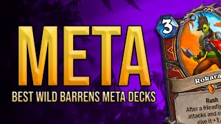 Best Wild Meta Barrens Decks | Forged in the Barrens | Wild Hearthstone