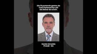 Dia 19 postando gastos da Cota Parlamentar até ela deixar de existir.