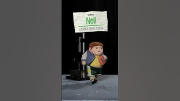 Our animators found Neil’s  distinctive movements and style in these #ParaNorman #animation tests.