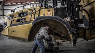 Learn how to do brake repair on a 30 ton bell b30e adt- bell equipment brakes.
