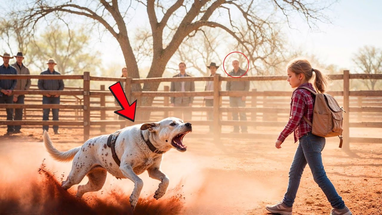 “Ninguém conseguia domar esse cão policial selvagem — até que uma garotinha fez algo chocante!”