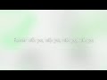 B.A.P- With You lyrics [Eng. | Rom. | Han.]