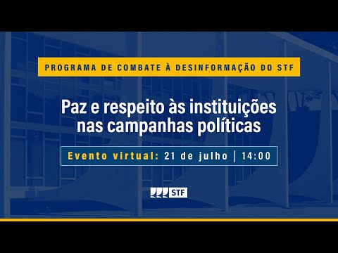 Paz e respeito às instituições nas campanhas políticas | PCD - 21/7/22