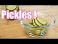 Comment faire des pickles facile et rapide