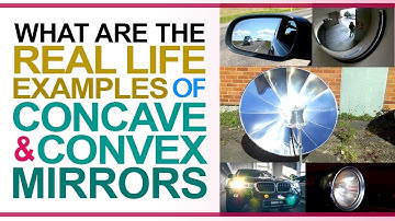 What are Real Life Examples of Concave & Convex Mirror | Concave & Convex Mirrors Usage in Real Life