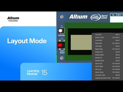 Altium Training - PCB Introduction: Layout Mode