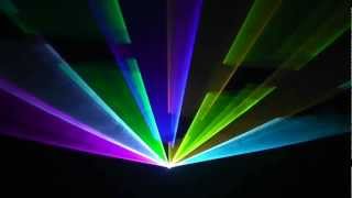 Compact RGB laser projector