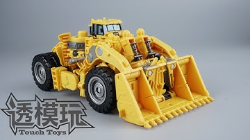 【SwiftTransform】Right Arm Of Devastator Studio Series SCRAPPER Transformers 變形金刚 SS-60 大力神 铲车 透模玩速变