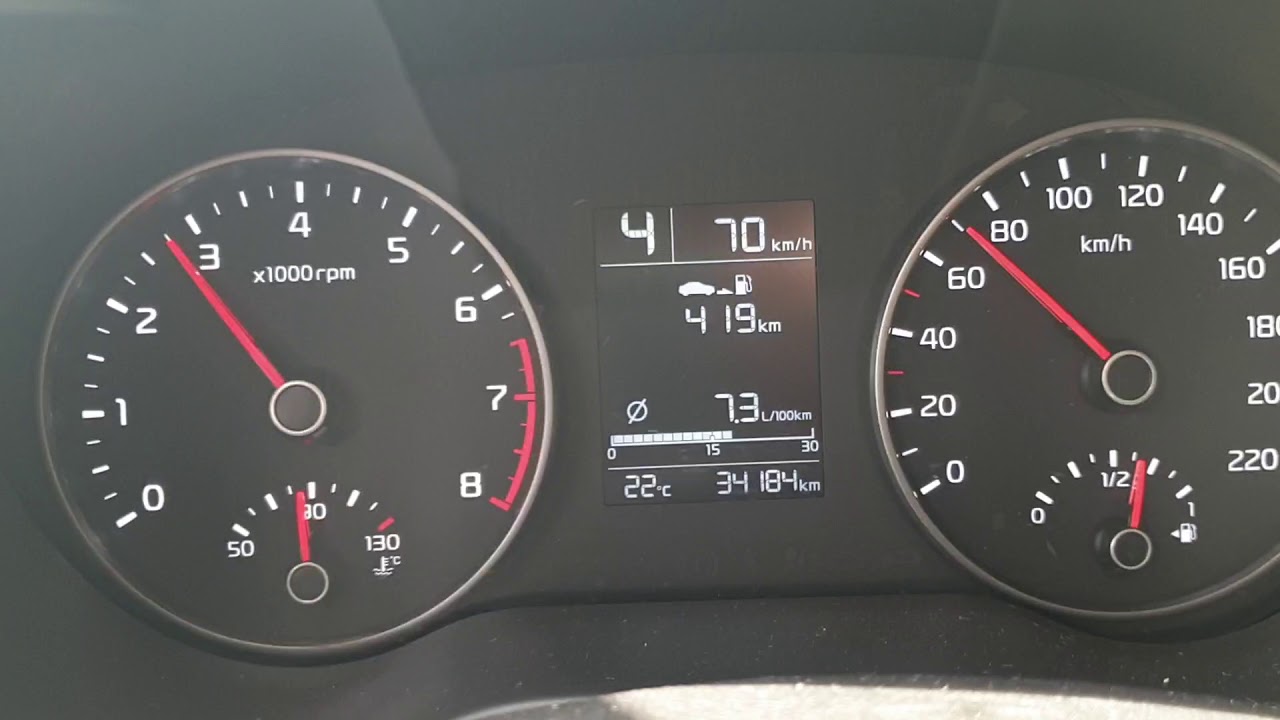 Kia rio x-line разгон - YouTube