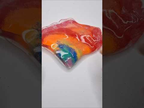 Rainbow Slime 🌈  ASMR #SLIME #ASMR #RELAXING