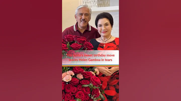Tito Sotto’s sweet birthday move leaves Helen Gamboa in tears