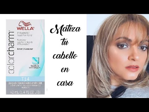 Video: Cómo utilizar el tóner Wella (con imágenes)