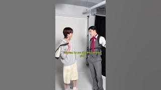 Khun Thee present himself for Peach bday  #ppnaravit #phuwintang #PondPhuwin #GMMTV#MeAndTheeSeries