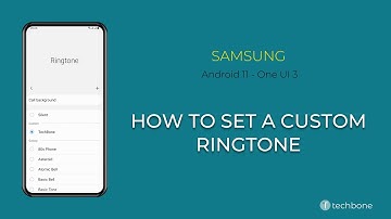 How to Set a Custom ringtone - Samsung [Android 11 - One UI 3]