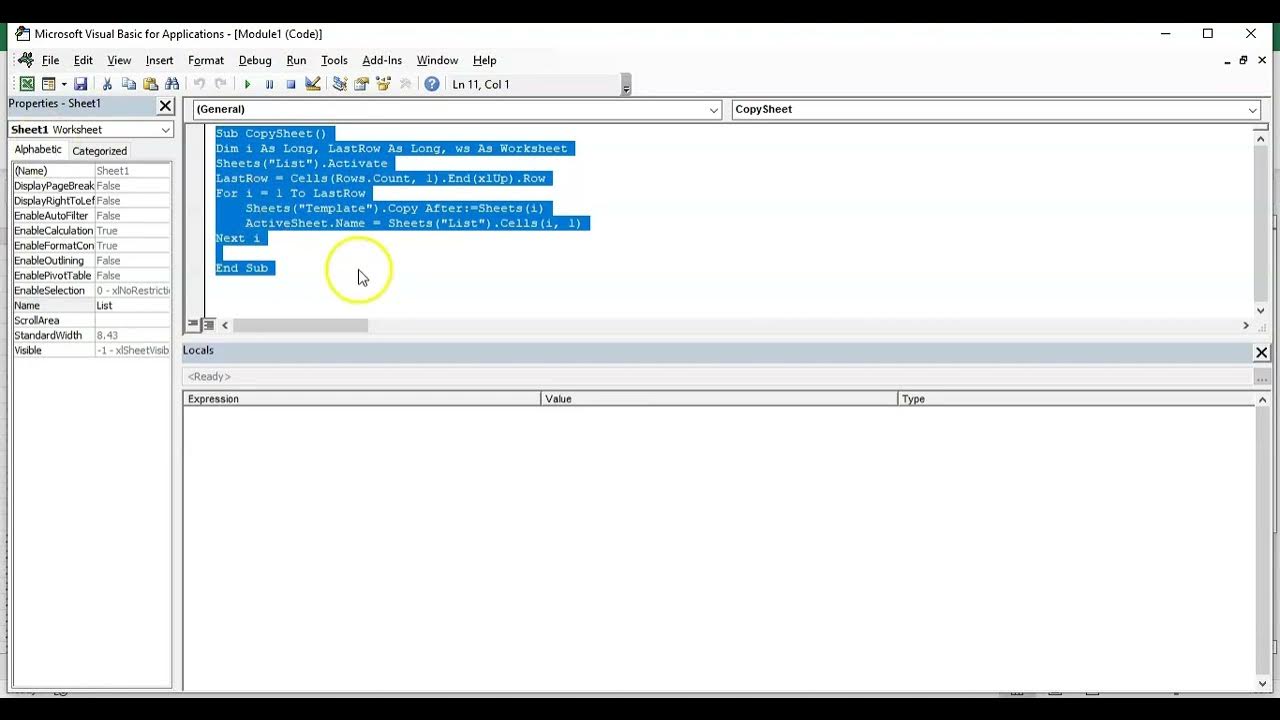 how-to-copy-excel-worksheet-multiple-times-and-rename-it-based-on-a-list-with-vba-code-youtube