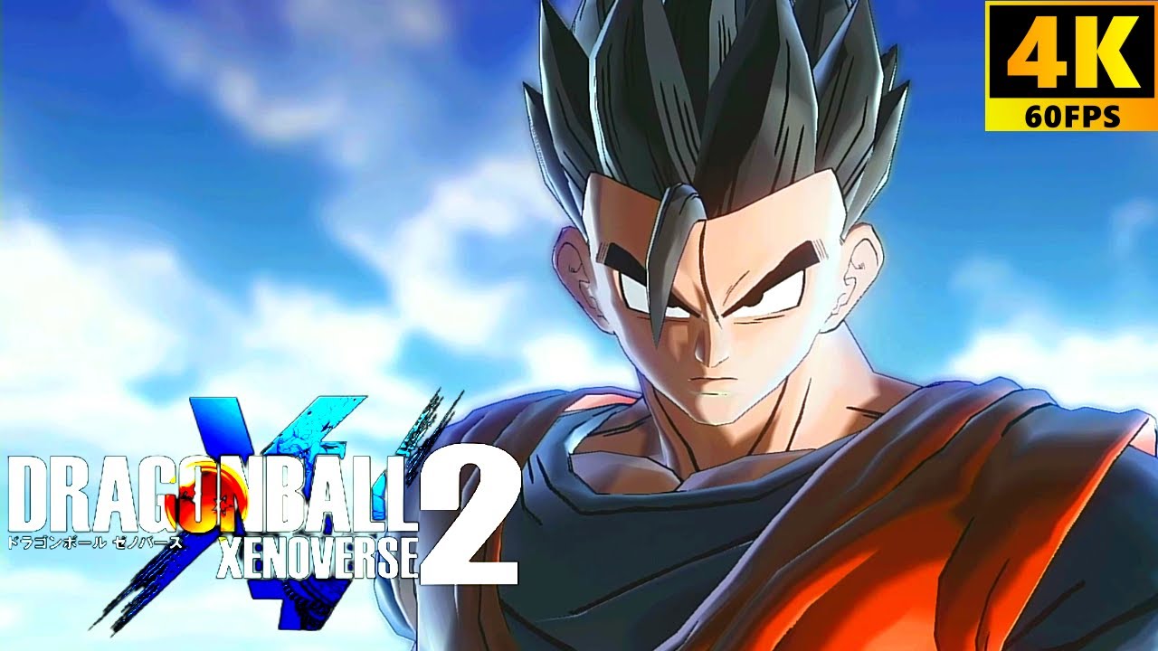 DRAGONBALL XENOVERSE 2 Gohan Adult Turtle Hermit Gi Moveset | 4K ps5