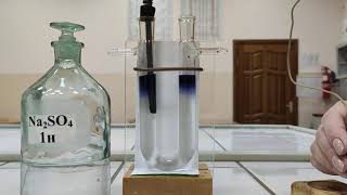 Электролиз раствора сульфата натрия