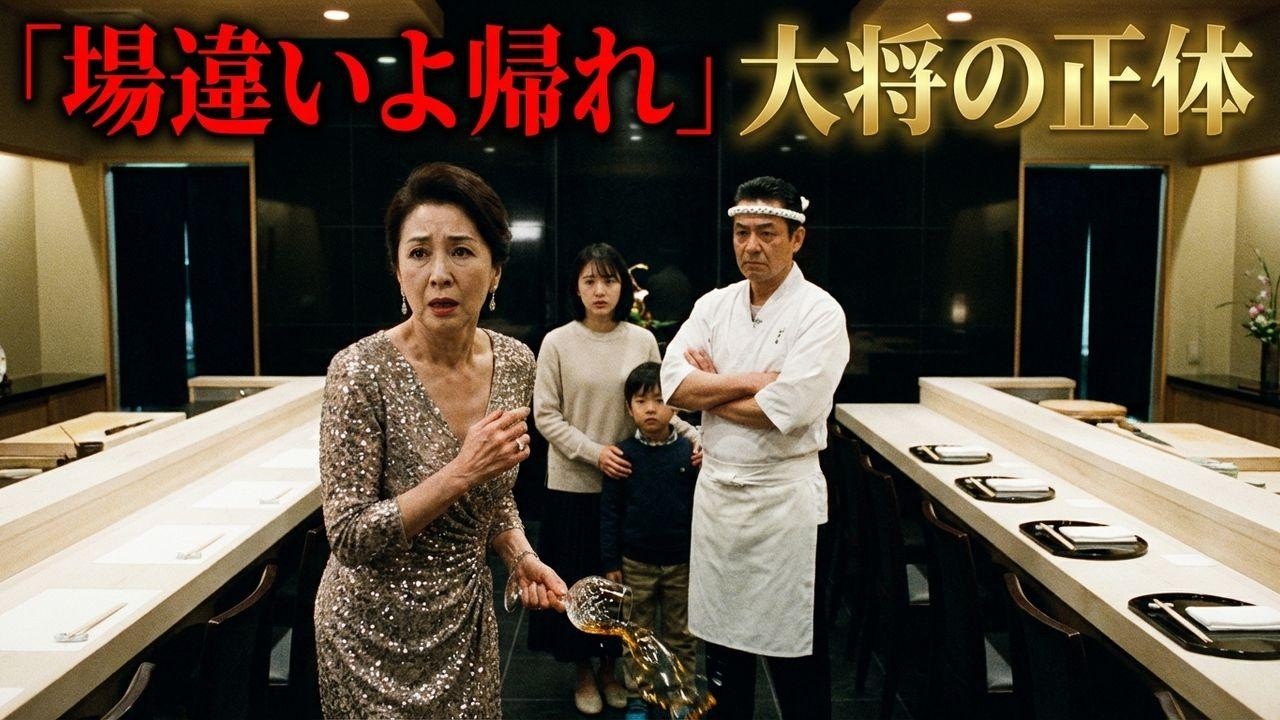 「場違いよ帰れ」高級店で母子を侮辱する社長夫人→大将「私の娘と孫だが？」夫人の衝撃すぎる末路