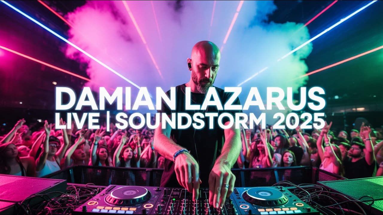 Живое выступление Дэмиана Лазаруса на фестивале Soundstorm 2025 в Эр-Рияде | Лучшие моменты EDM и...