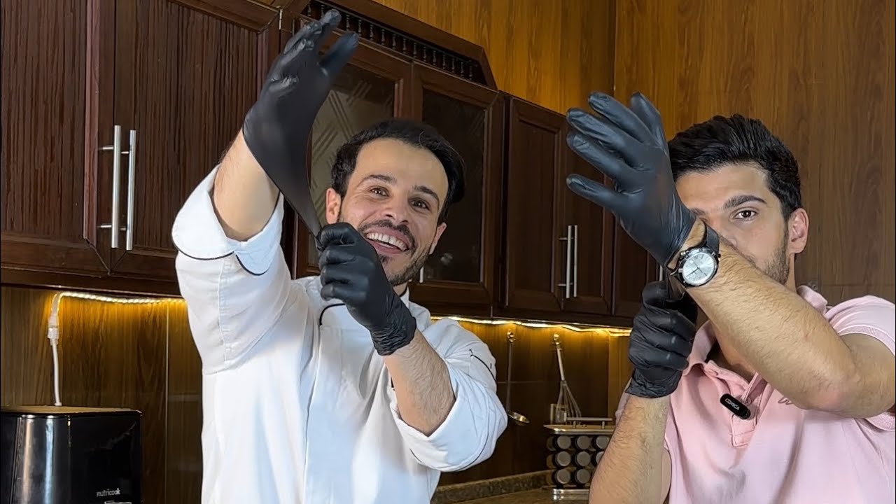 وصفة البيتزا مع مدير البيتزا اديب دعسان😂✅