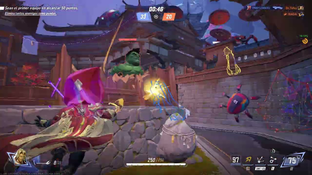 Marvel Rivals mvp de puro no hacer nada con warlock