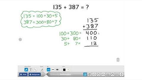 Partial Sums Addition