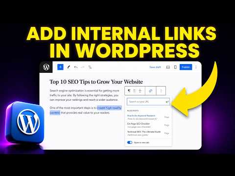 How to Add Internal Links in WordPress (Boost SEO!)