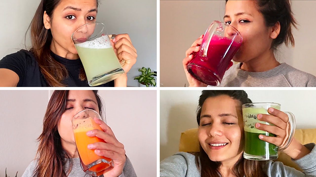 Juice Recipes and Tips for 3 Day Juice Fast (In Hindi)